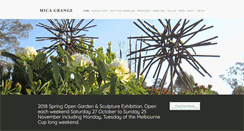 Desktop Screenshot of micagrange.com